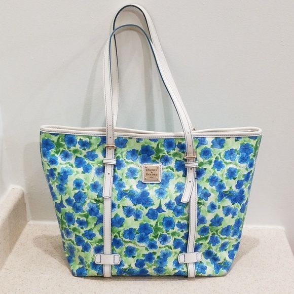 Hp🎯🥳🎉🕺💃Dooney & Bourke authentic 1975 pansy tote